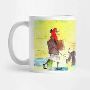 A Walk with the dog Mug